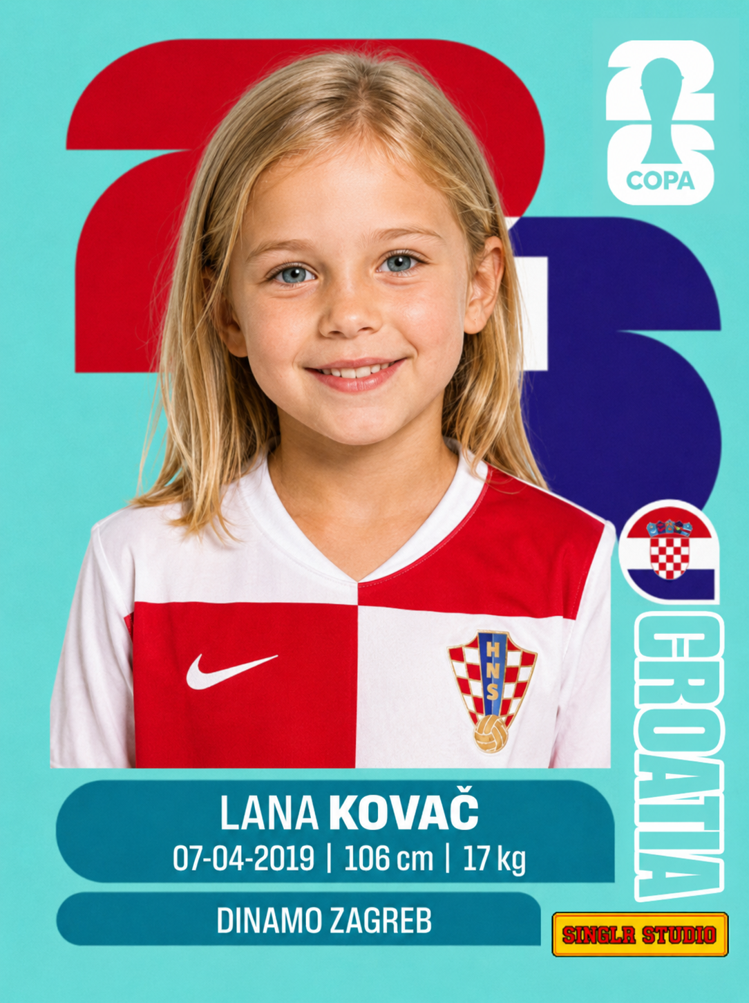 naljepnica koju je stvorila obitelj