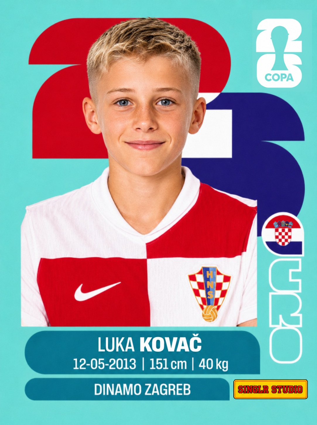 naljepnica koju je stvorila obitelj